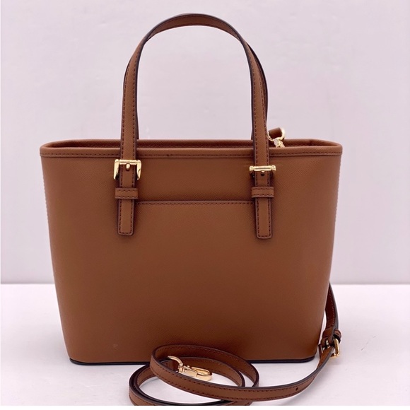 Michael Kors Jet Set Small Carryall Convertible Tote Crossbody - Picture 7 of 11